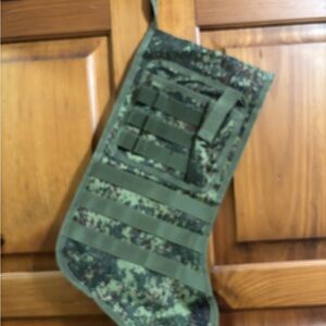Camo Christmas stocking